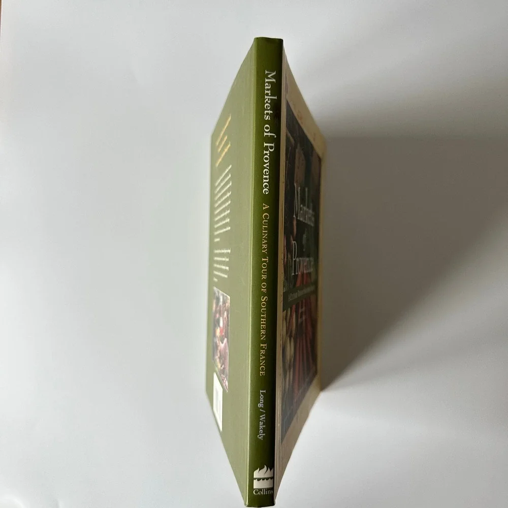Markets of Provence Long‎ 1996 Hardcover Collins SF Culinary Travel DJ Very Good